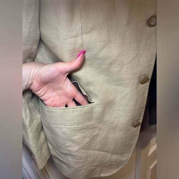 J.Crew - Luxuries Men's Blazer Crosby Classic-fit Suit Jacket 100% Irish Linen - Picture 10 of 13